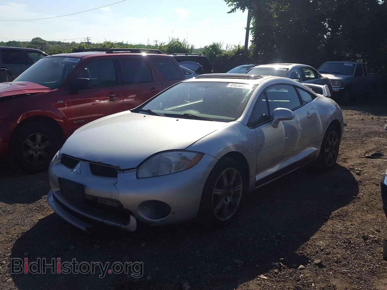 2008 MITSUBISHI ECLIPSE - VIN: 4A3AK64F38E021405 - Фото 2
