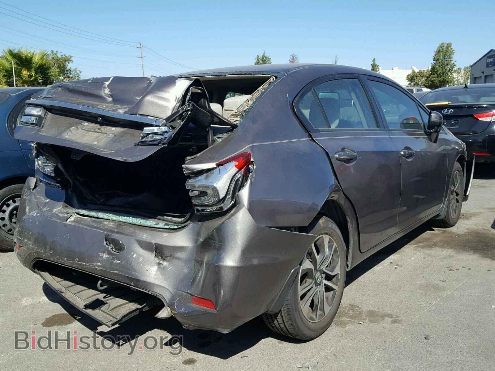 2014 HONDA CIVIC - VIN: 19XFB2F85EE031028 - Фото 4