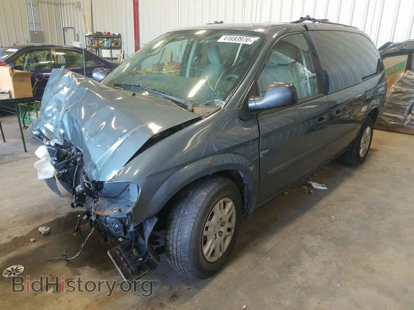 2006 DODGE CARAVAN - VIN: 1D4GP24RX6B617694 - Фото 2