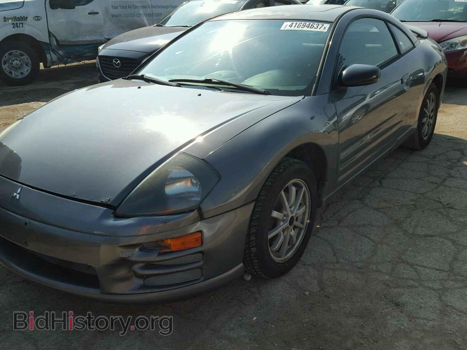 2002 MITSUBISHI ECLIPSE - VIN: 4A3AC44G72E022543 - Фото 2