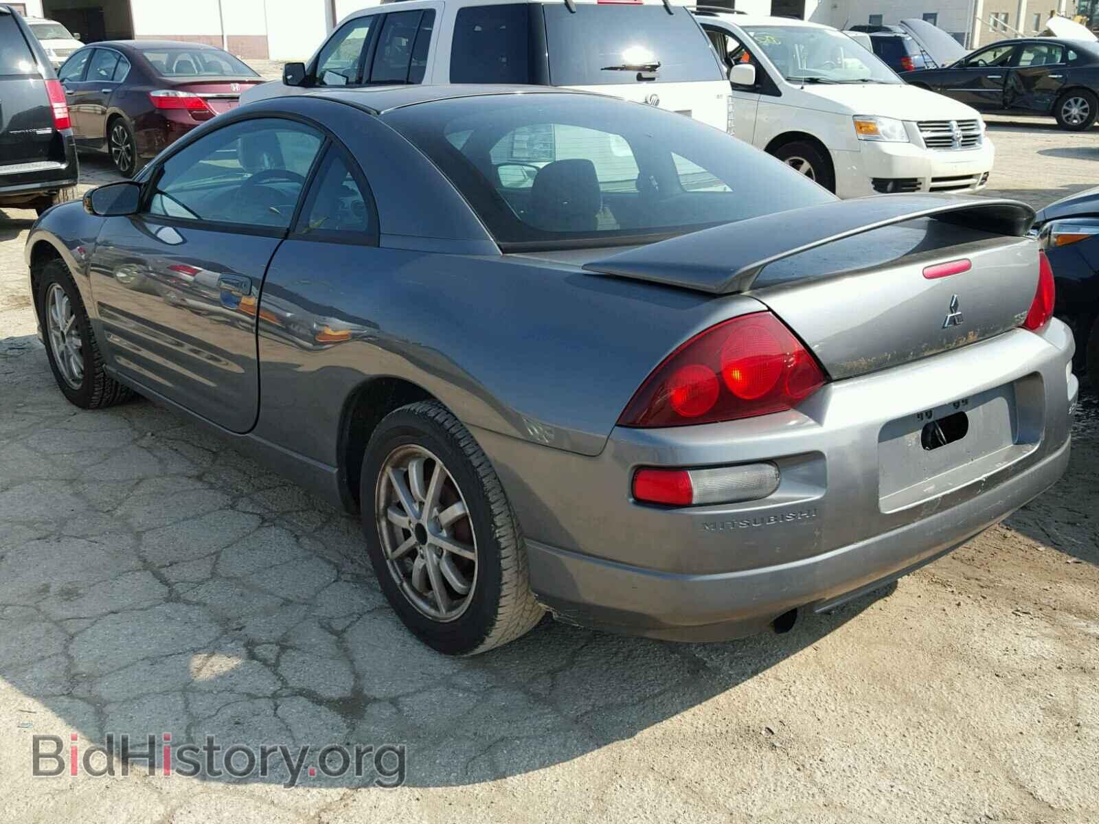 2002 MITSUBISHI ECLIPSE - VIN: 4A3AC44G72E022543 - Фото 3