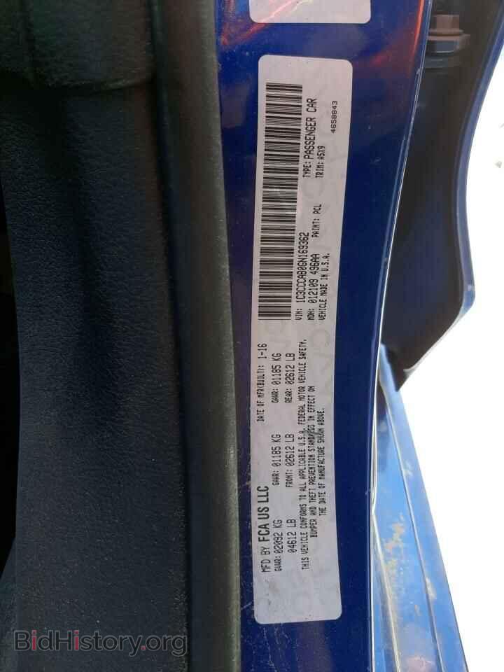 2016 CHRYSLER 200 - VIN: 1C3CCCAB0GN169362 - Фото 10