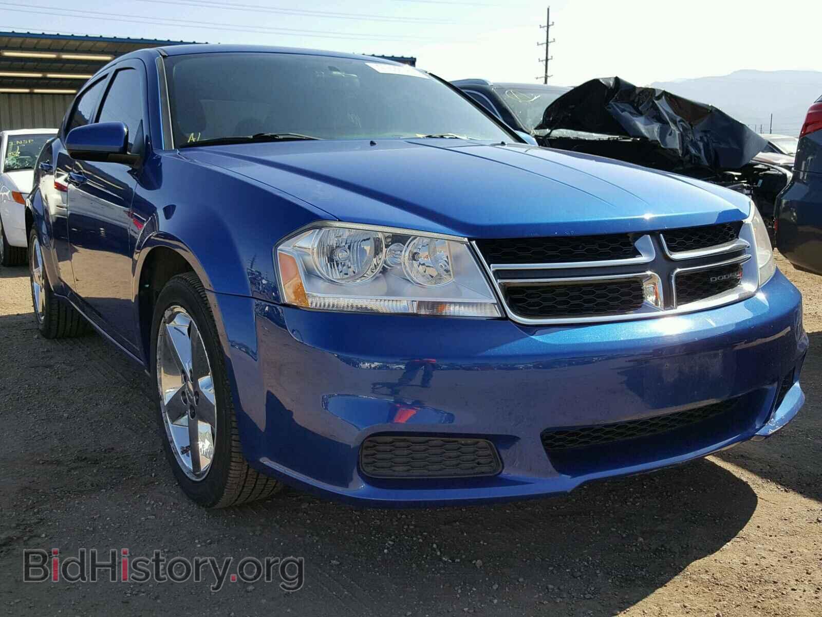 Фотография 1C3CDZCBXCN228151 - DODGE AVENGER 2012