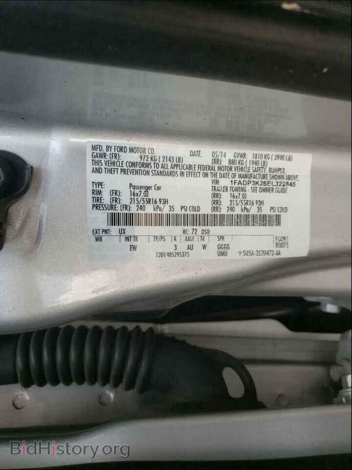 2014 FORD FOCUS - VIN: 1FADP3K26EL322845 - Photo 10