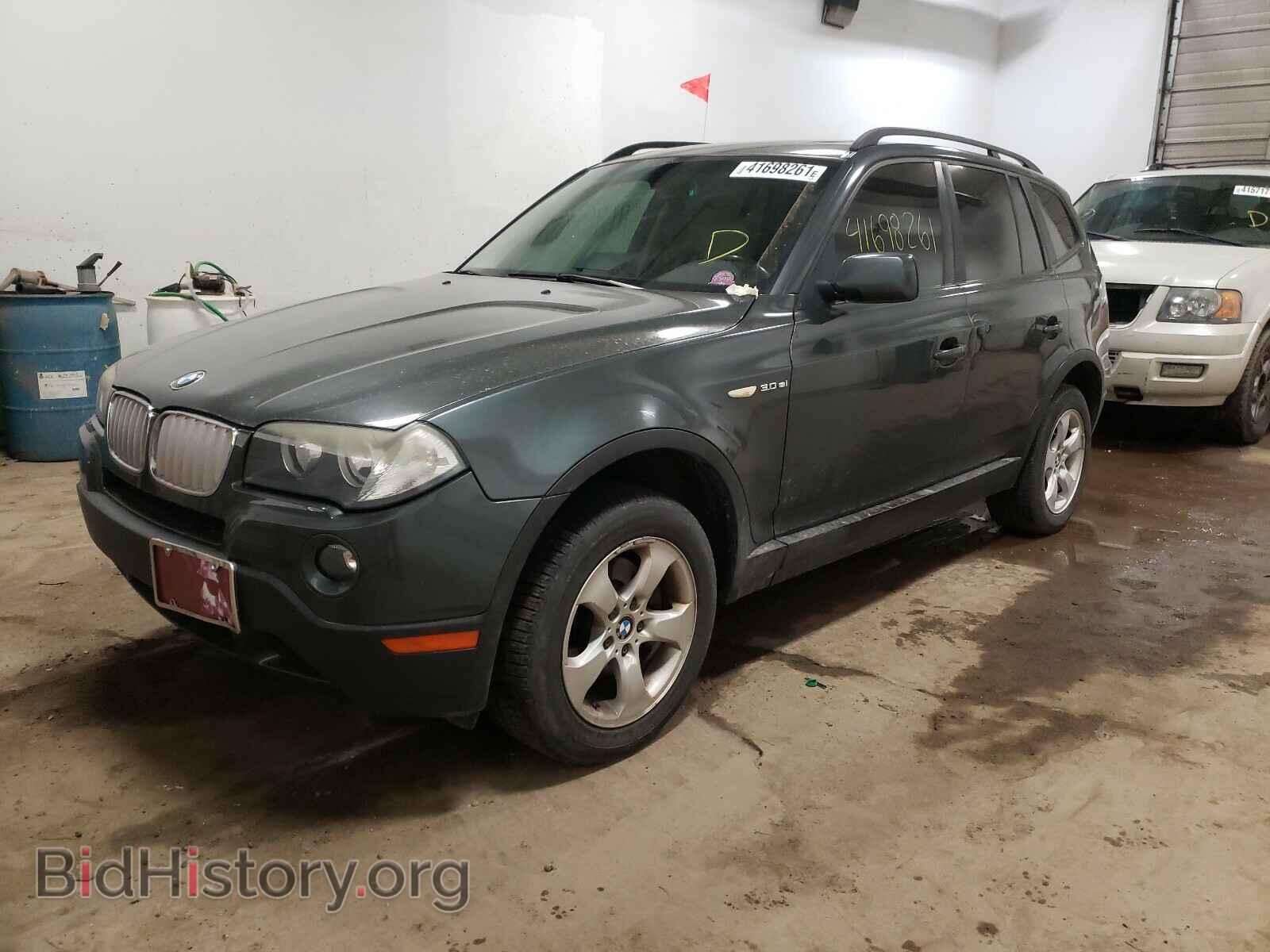 2007 BMW X3 - VIN: WBXPC93457WF09362 - Фото 2