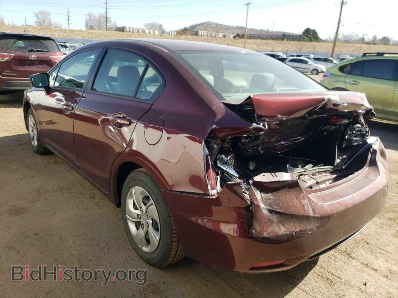 2014 HONDA CIVIC - VIN: 19XFB2F55EE075357 - Фото 3