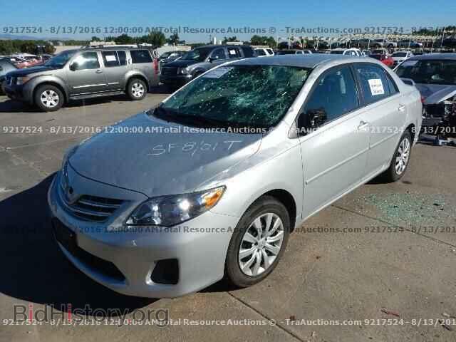 Photo 2T1BU4EE6DC982900 - TOYOTA COROLLA 2013