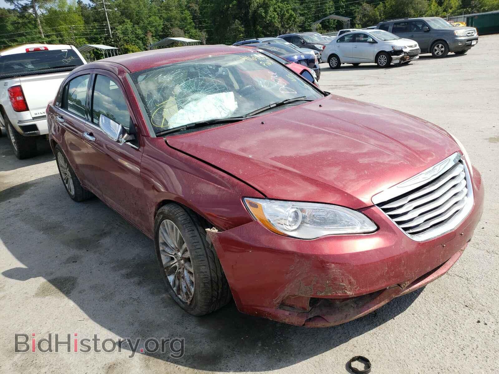 Фотография 1C3CCBCB0CN284562 - CHRYSLER 200 2012
