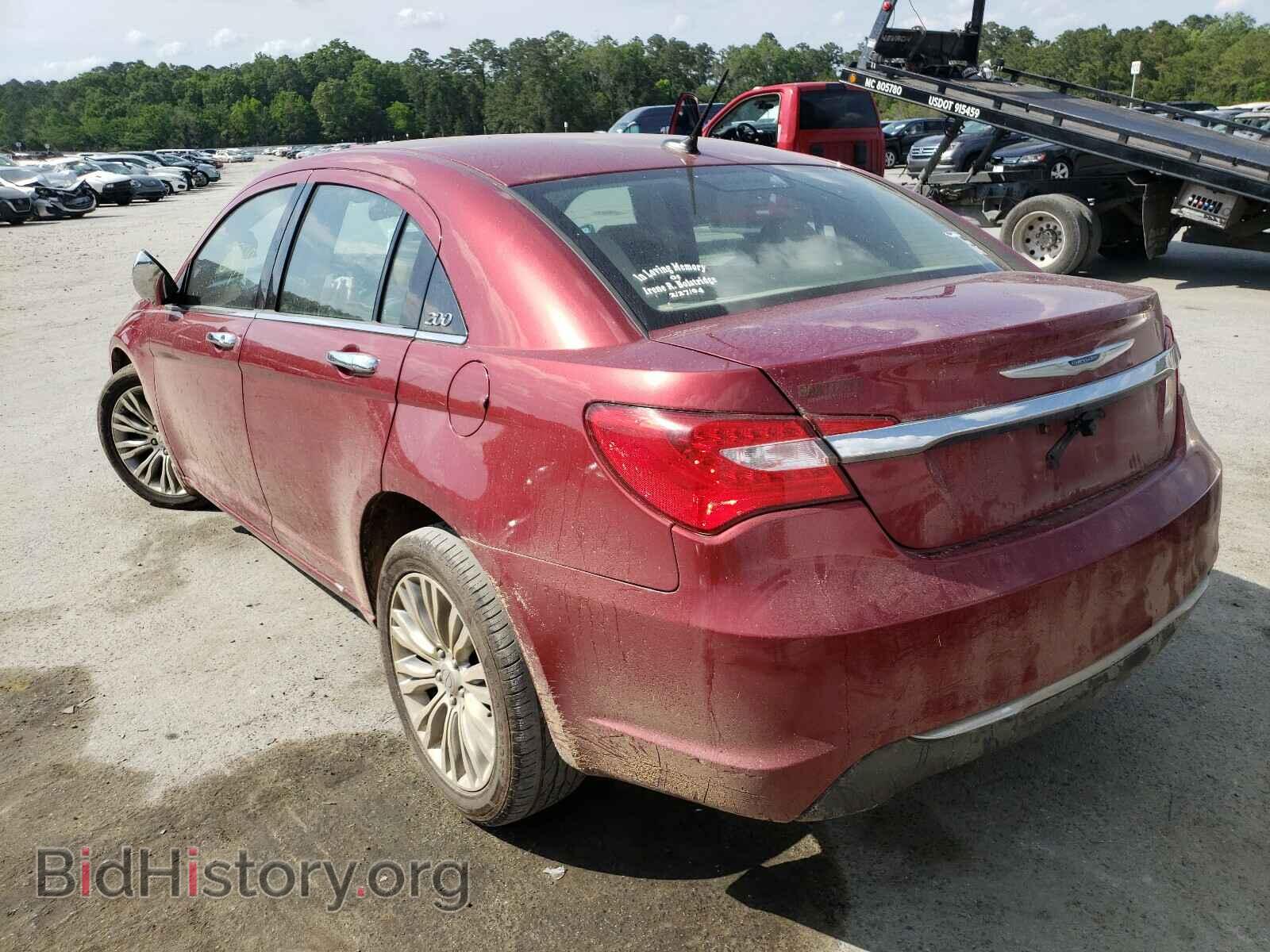 2012 CHRYSLER 200 - VIN: 1C3CCBCB0CN284562 - Фото 3