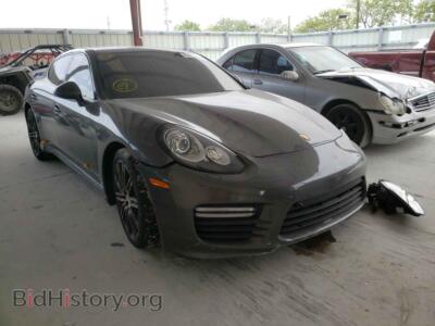 2016 Porsche PANAMERA Panamera 2, темно-серый — VIN WP0AA2A74GL000875, Copart
