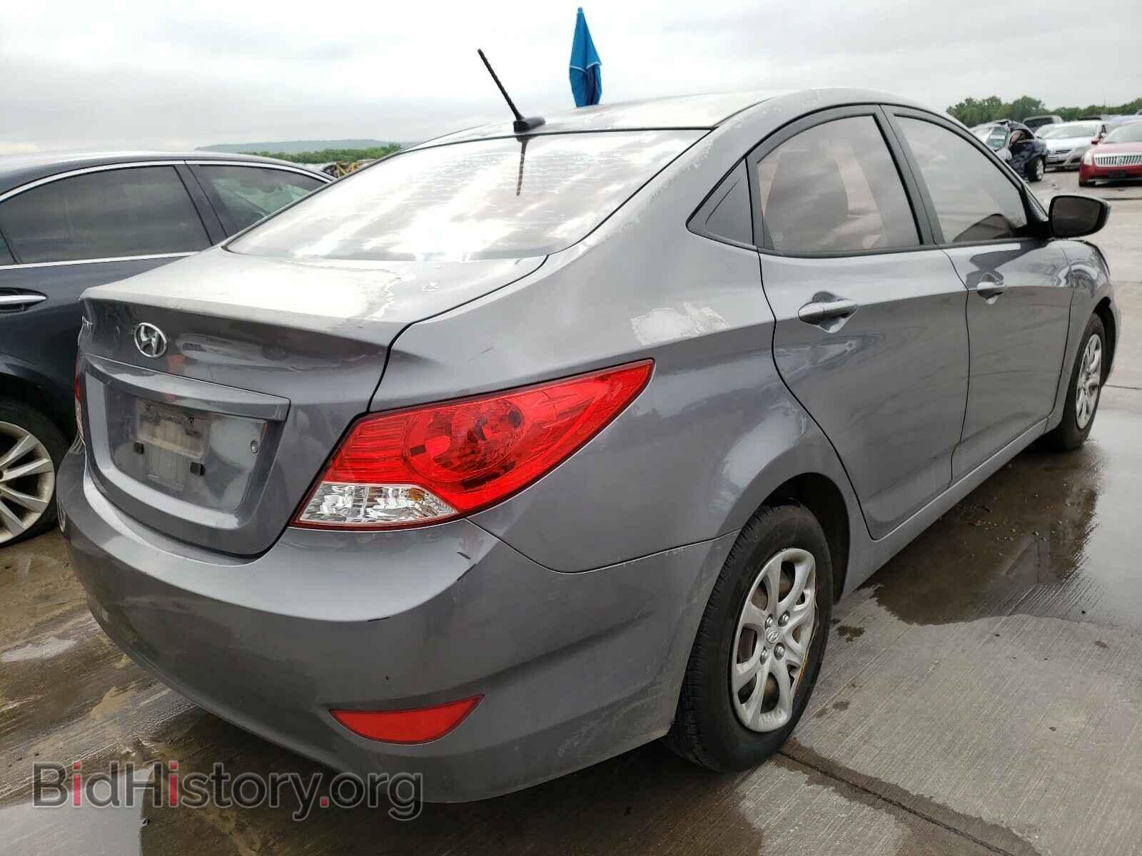 2014 HYUNDAI ACCENT - VIN: KMHCT4AE7EU622614 - Фото 4