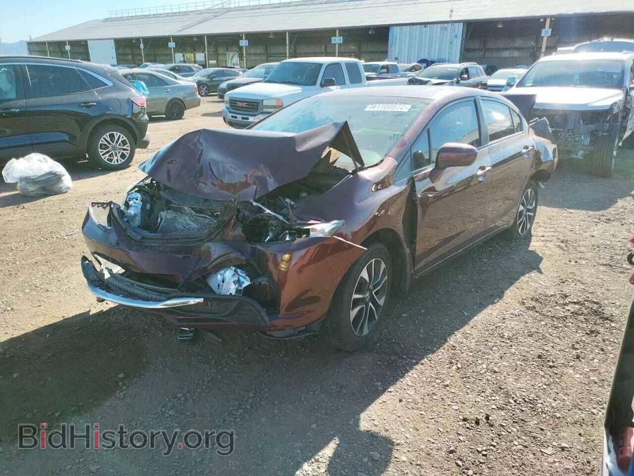 2014 HONDA CIVIC - VIN: 19XFB2F80EE062378 - Фото 2