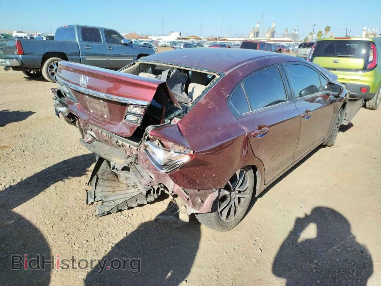 2014 HONDA CIVIC - VIN: 19XFB2F80EE062378 - Фото 4