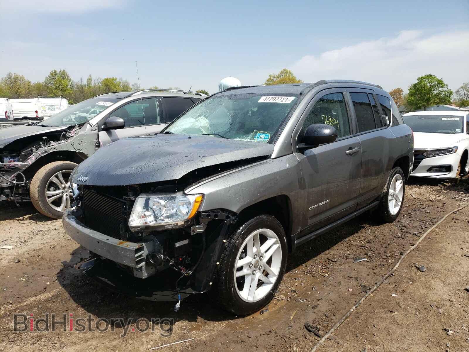 2012 JEEP COMPASS - VIN: 1C4NJDCB2CD616321 - Фото 2