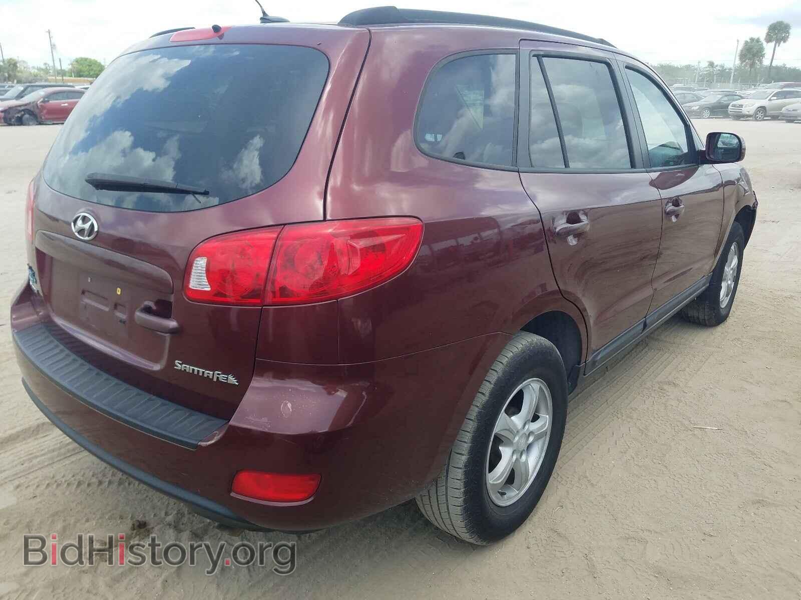 2008 HYUNDAI SANTA FE - VIN: 5NMSG13D98H173021 - Фото 4