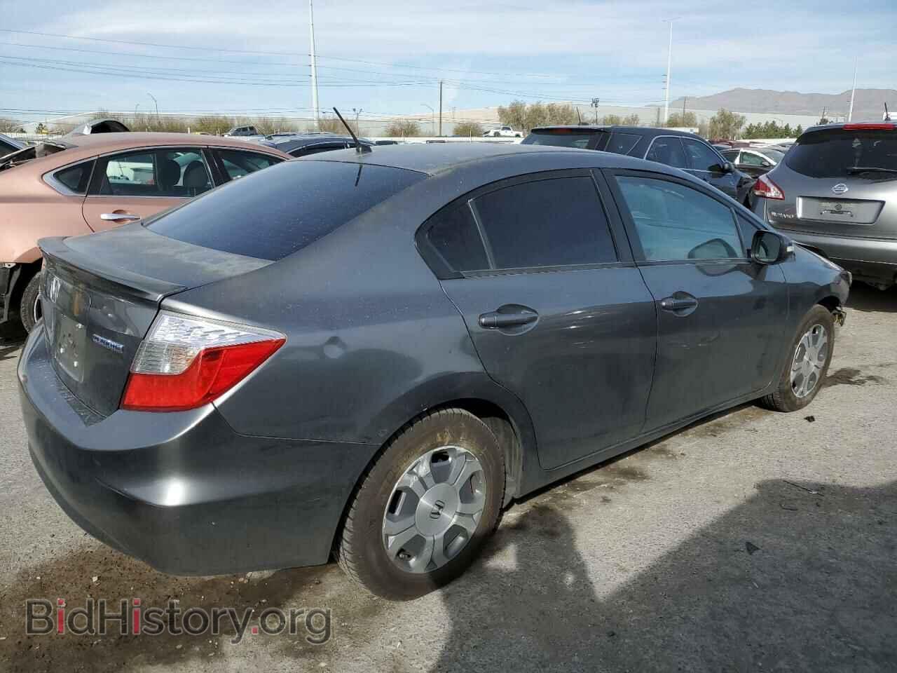 2012 HONDA CIVIC - VIN: JHMFB4F20CS010247 - Фото 3