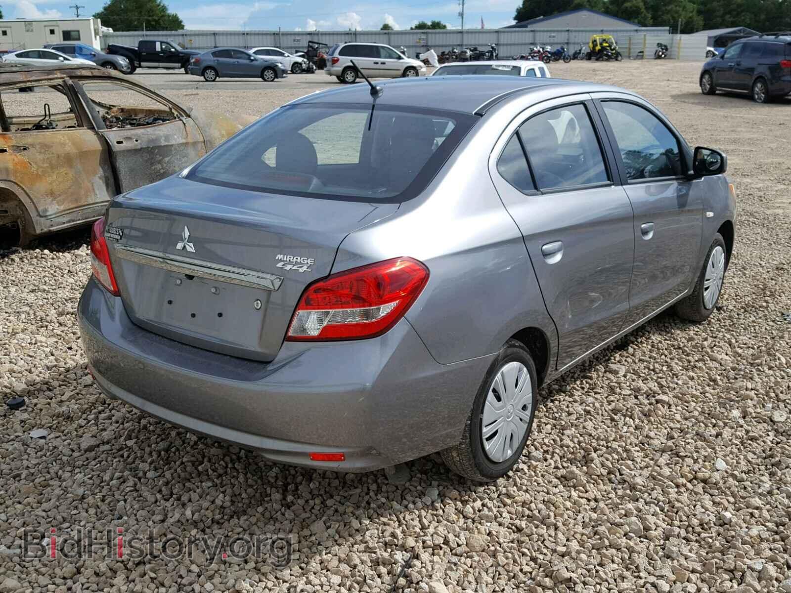 2017 MITSUBISHI MIRAGE - VIN: ML32F3FJ0HHF12417 - Фото 4