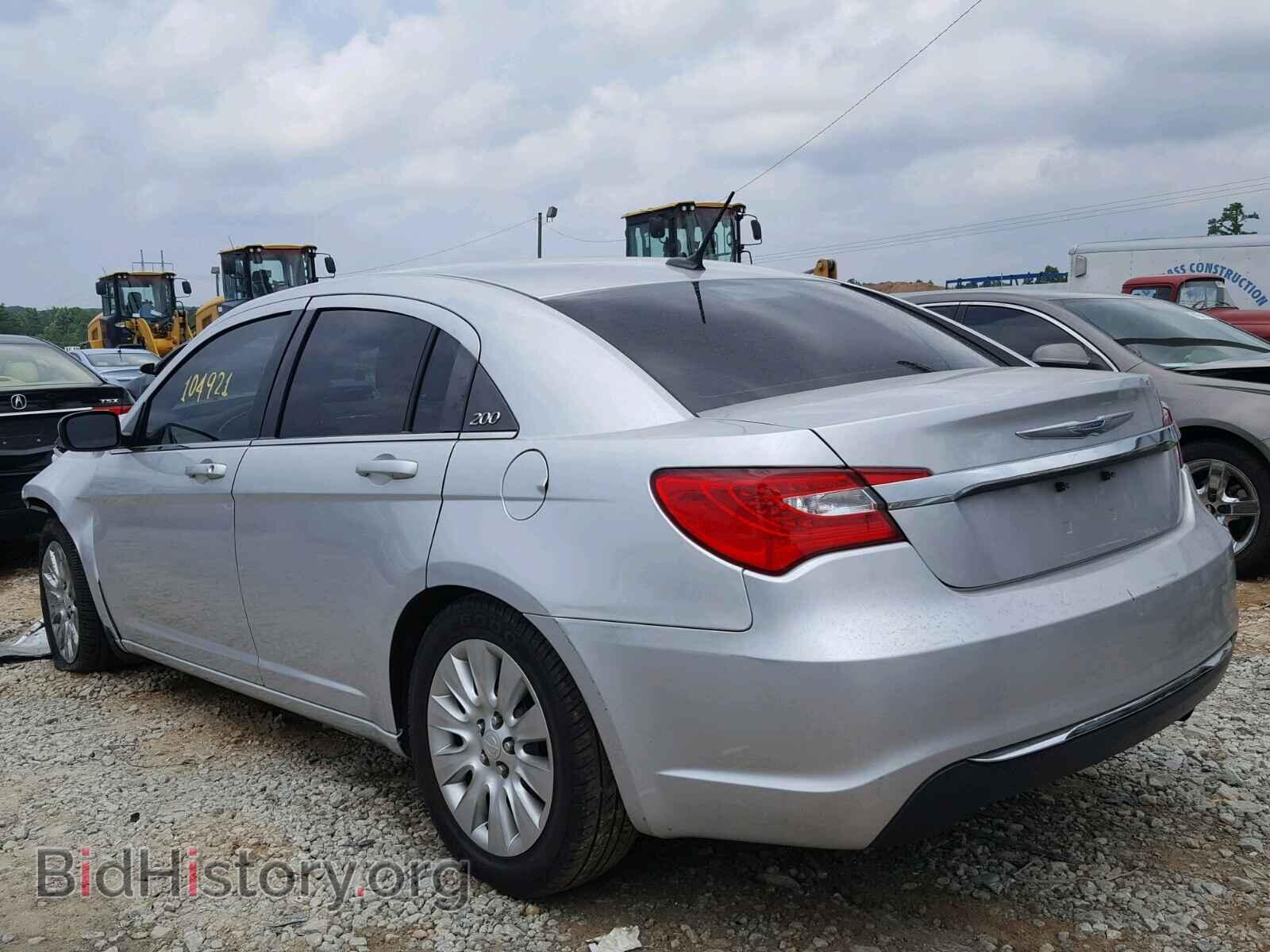 2012 CHRYSLER 200 - VIN: 1C3CCBABXCN318784 - Фото 3