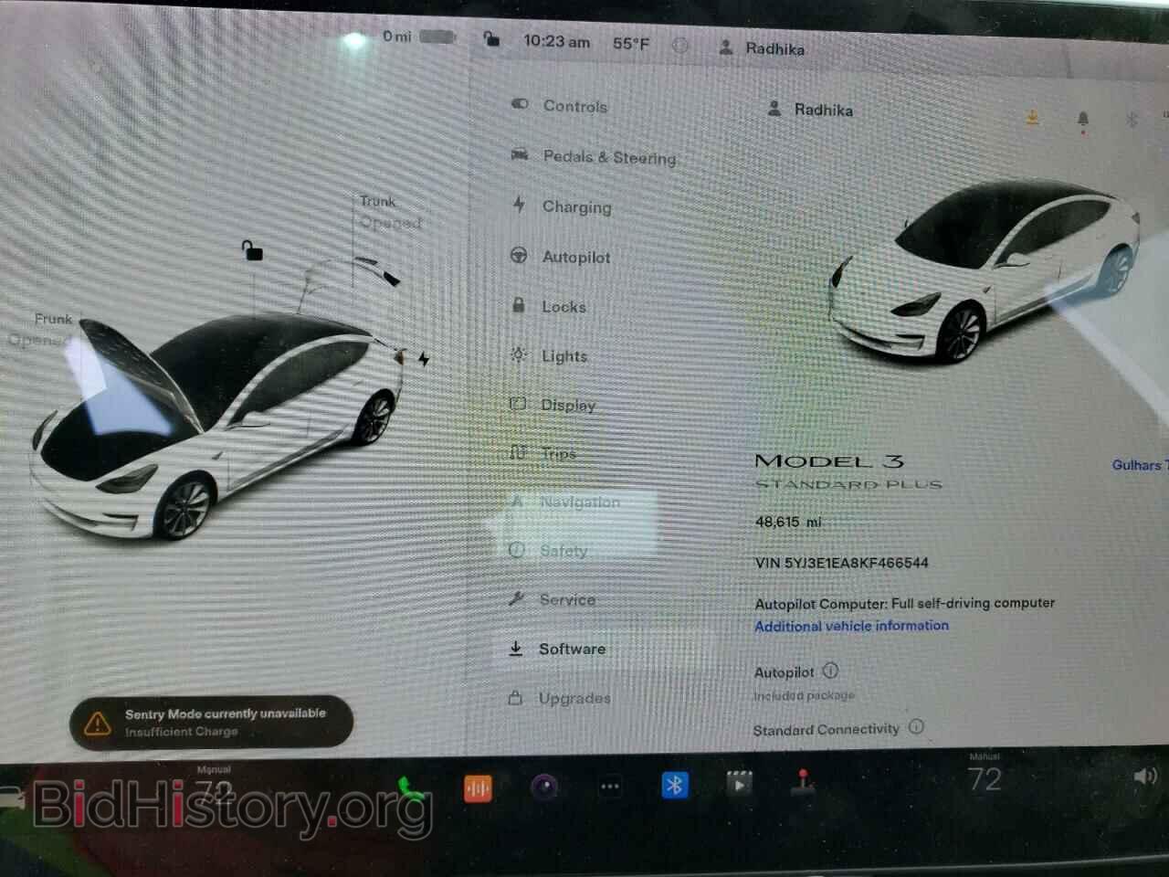 2019 TESLA MODEL 3 - VIN: 5YJ3E1EA8KF466544 - Photo 9