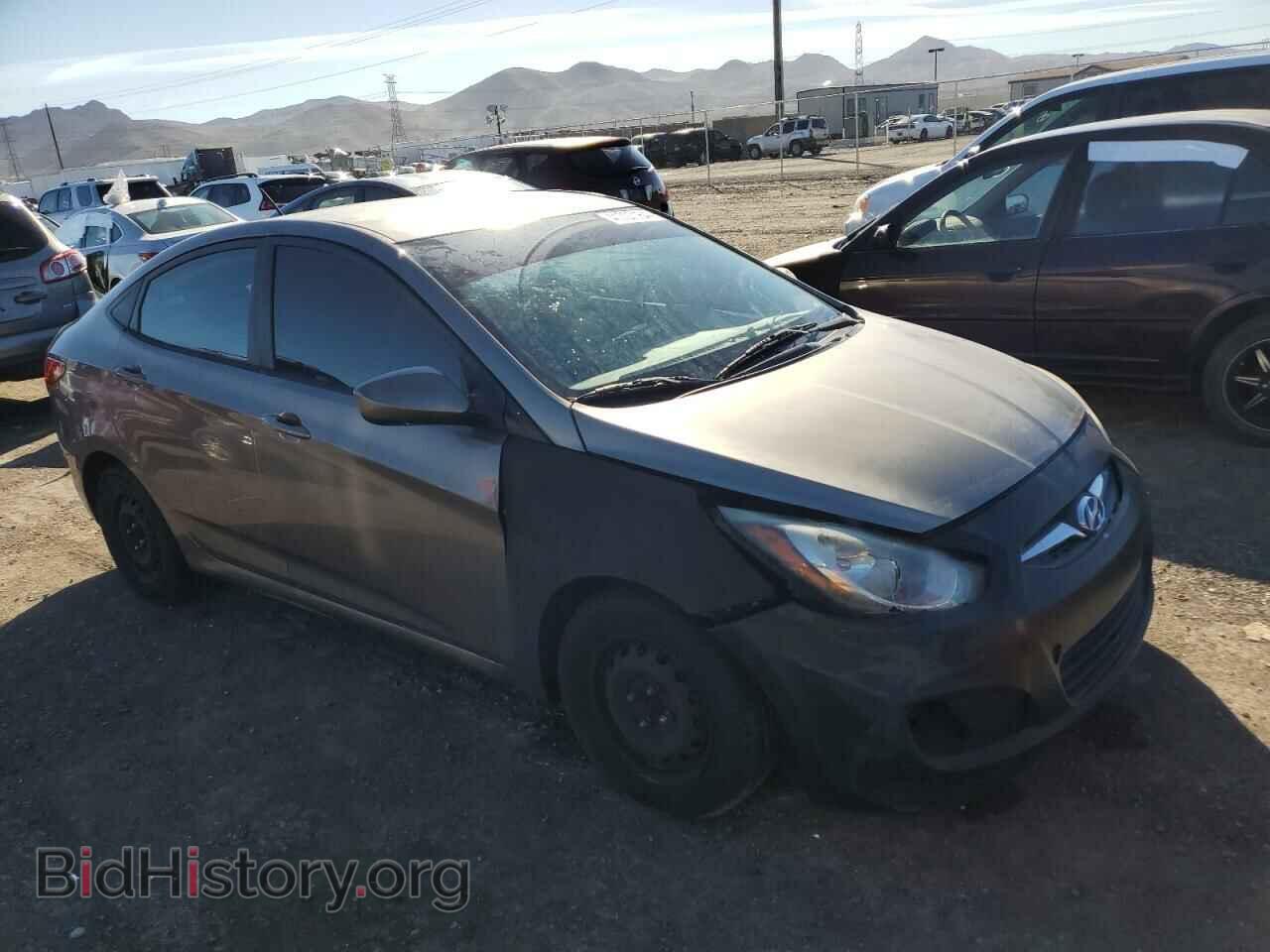 2014 HYUNDAI ACCENT - VIN: KMHCT4AE5EU634972 - Фото 4