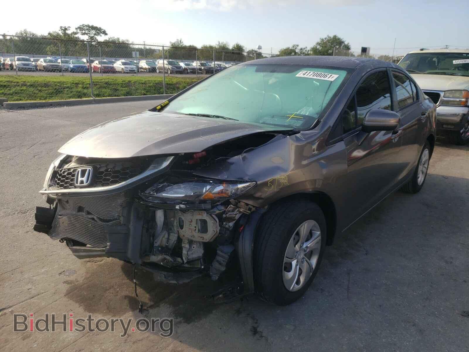 2014 HONDA CIVIC - VIN: 19XFB2F59EE041986 - Фото 2