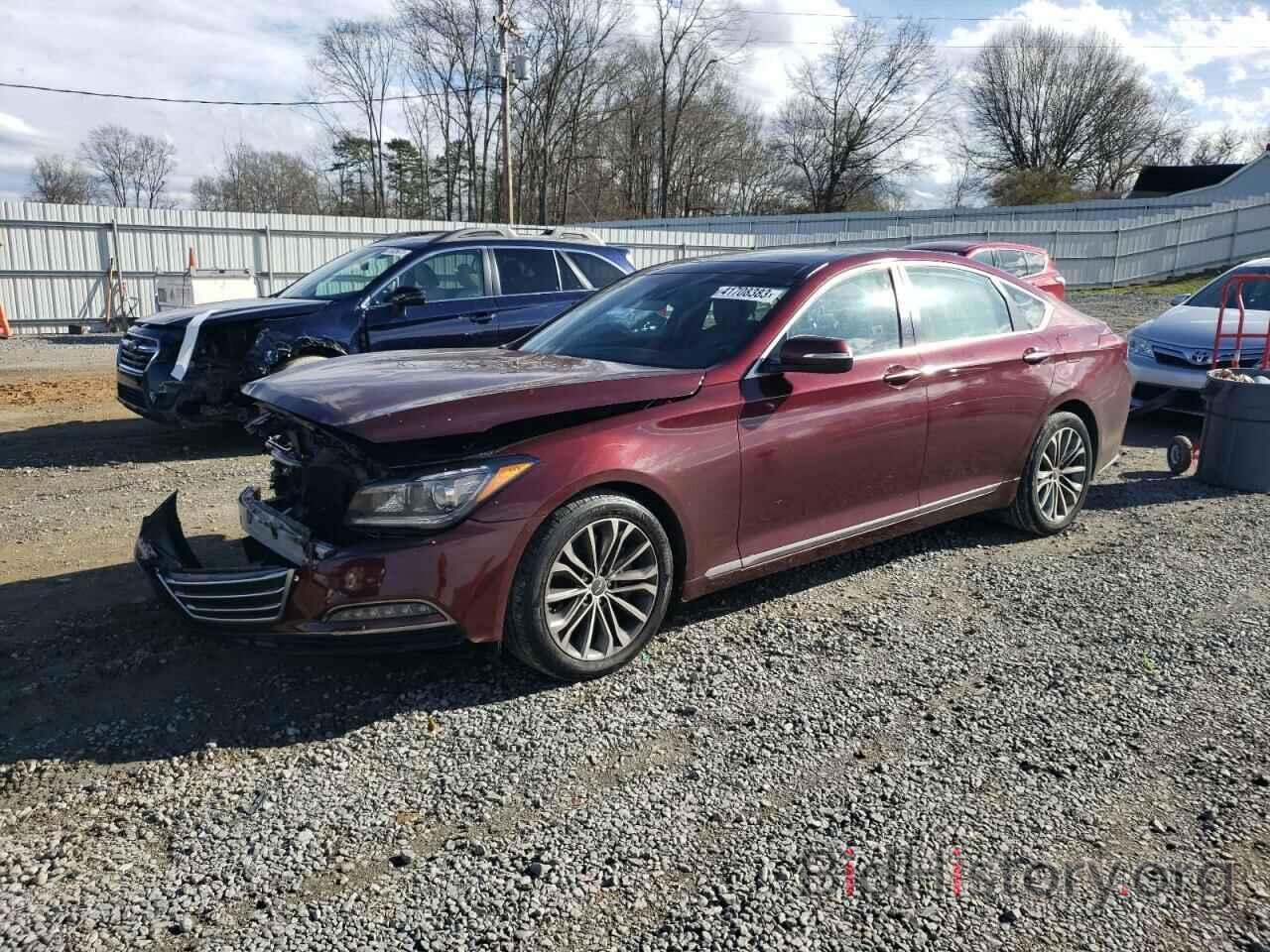 Photo KMHGN4JE0GU139304 - HYUNDAI GENESIS 2016