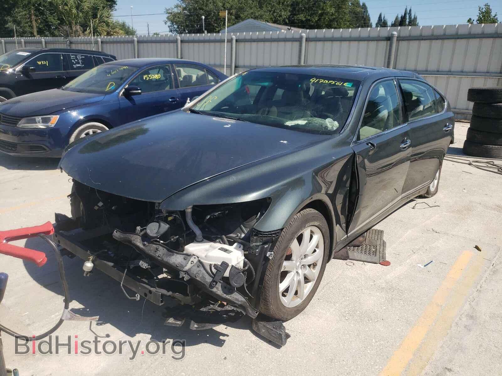 2007 LEXUS LS460 - VIN: JTHGL46F375005150 - Фото 2
