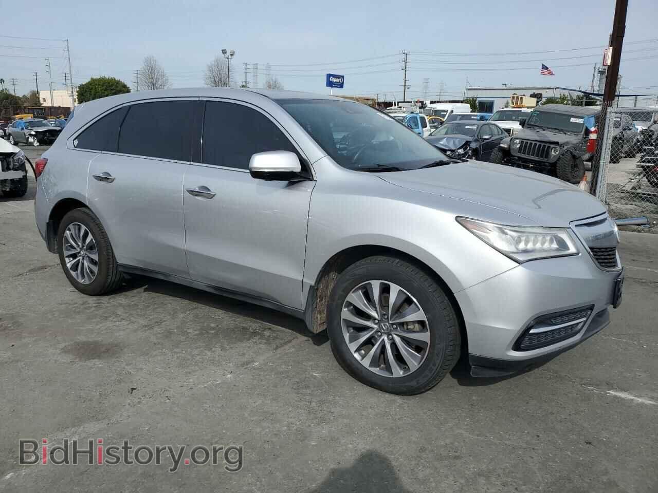 2014 ACURA MDX - VIN: 5FRYD3H41EB020605 - Фото 4