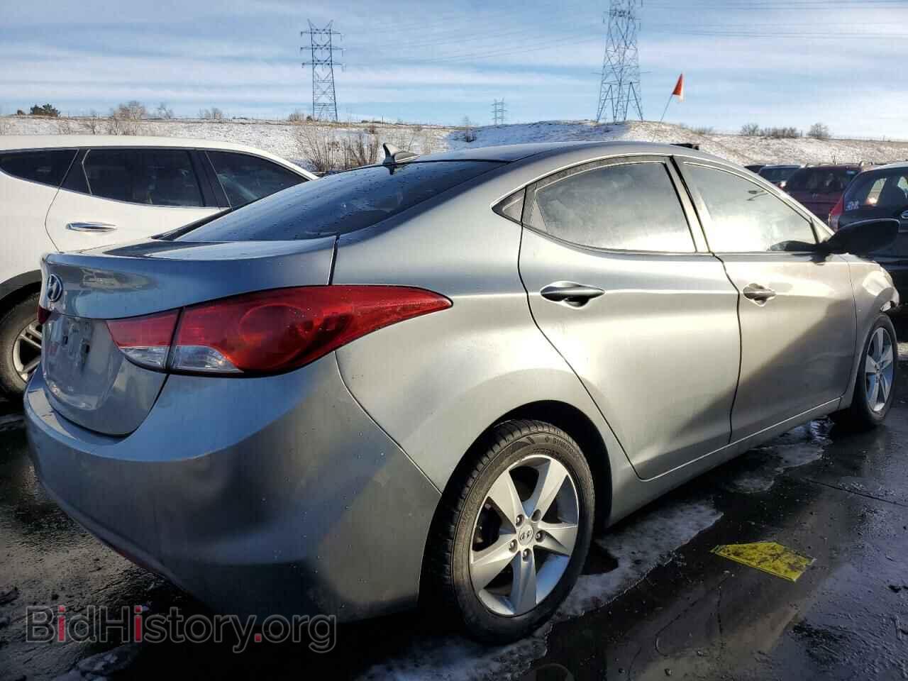 2012 HYUNDAI ELANTRA - VIN: KMHDH4AE7CU302017 - Фото 3