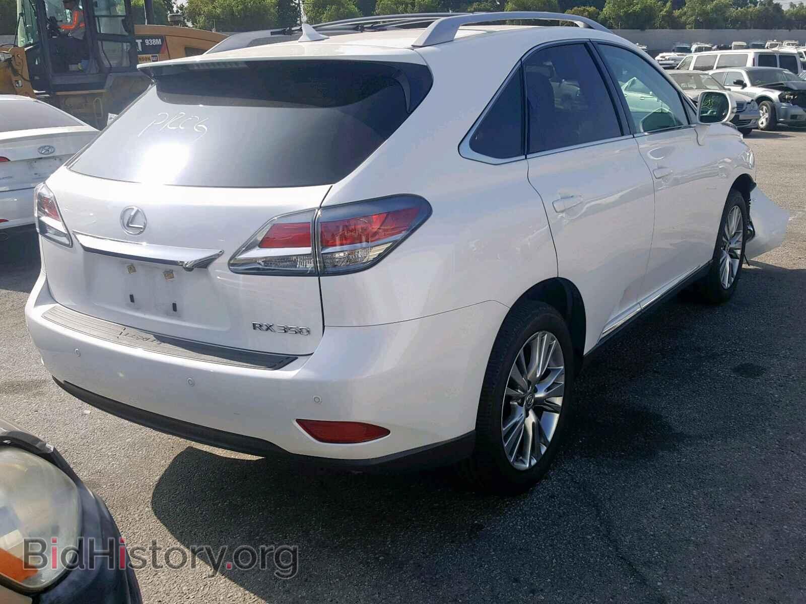 2013 LEXUS RX 350 - VIN: 2T2ZK1BAXDC098927 - Фото 4