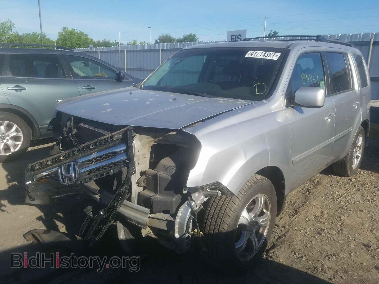 2013 HONDA PILOT - VIN: 5FNYF4H78DB041557 - Фото 2