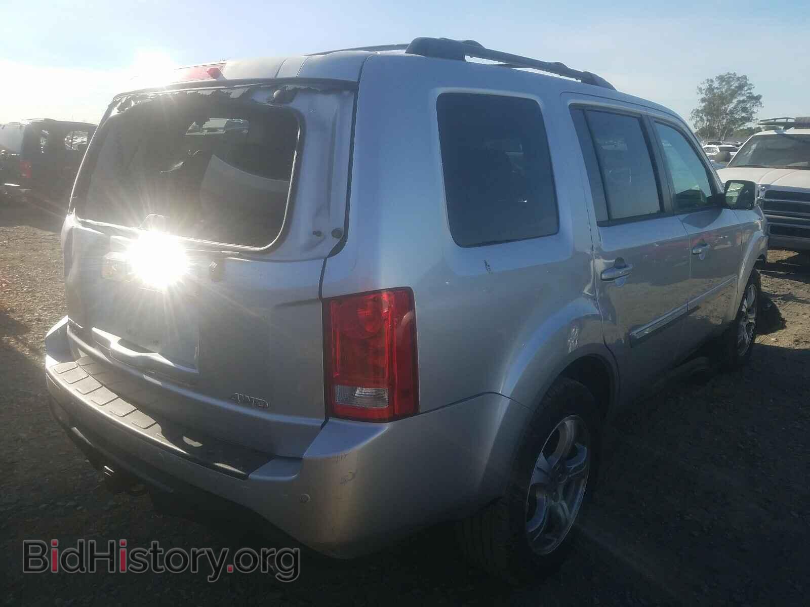 2013 HONDA PILOT - VIN: 5FNYF4H78DB041557 - Фото 4