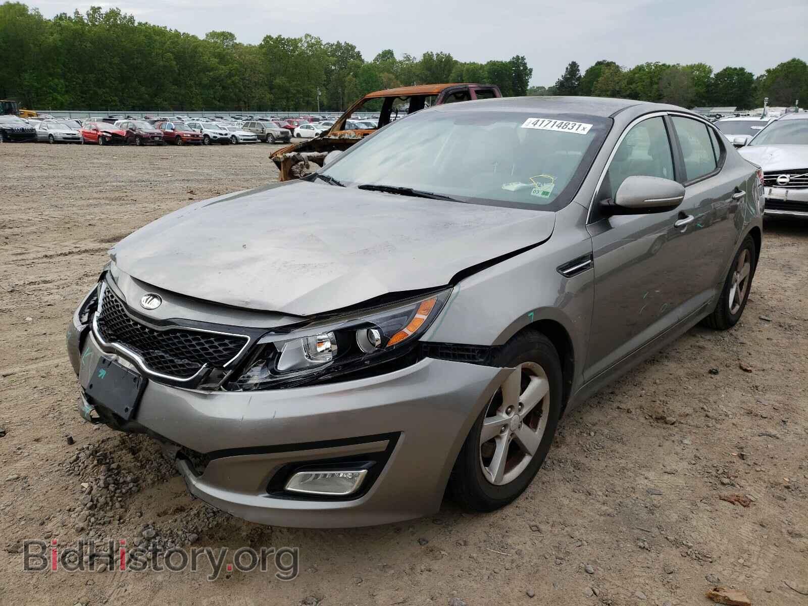 2014 KIA OPTIMA - VIN: 5XXGM4A71EG260726 - Фото 2
