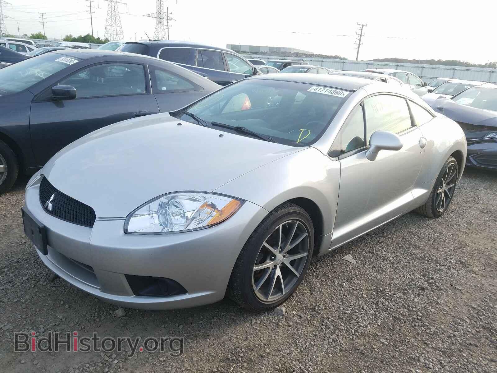 2012 MITSUBISHI ECLIPSE - VIN: 4A31K5DF0CE007593 - Фото 2