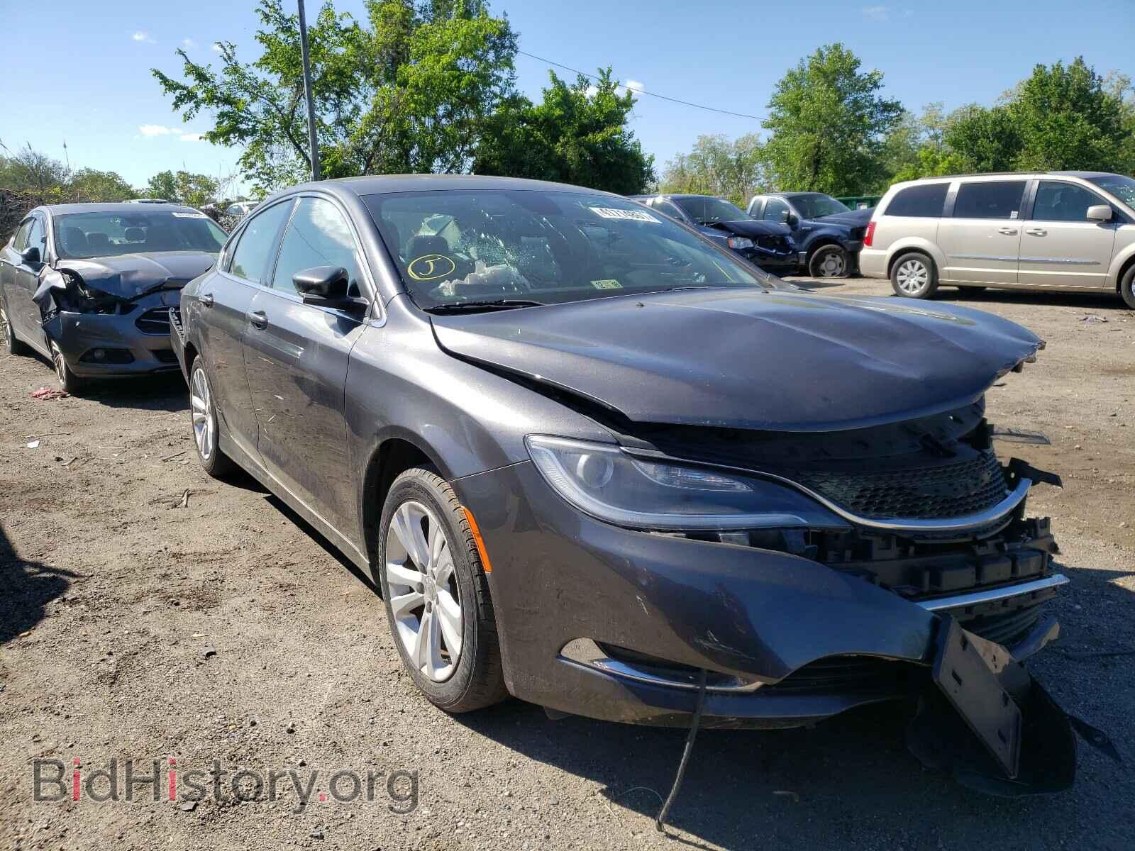 Фотография 1C3CCCAB3FN758260 - CHRYSLER 200 2015