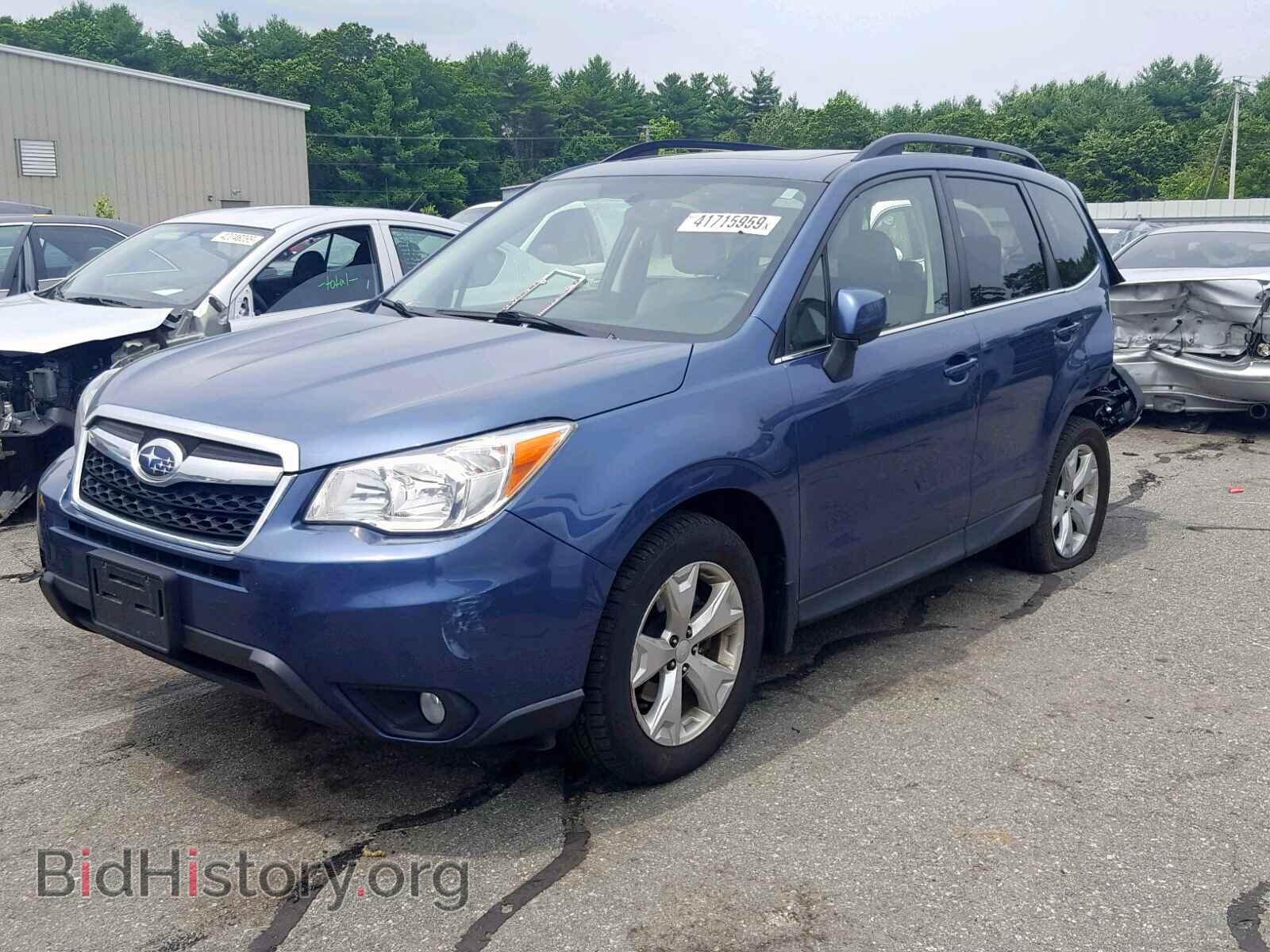 2014 SUBARU FORESTER - VIN: JF2SJAHC1EH545449 - Фото 2