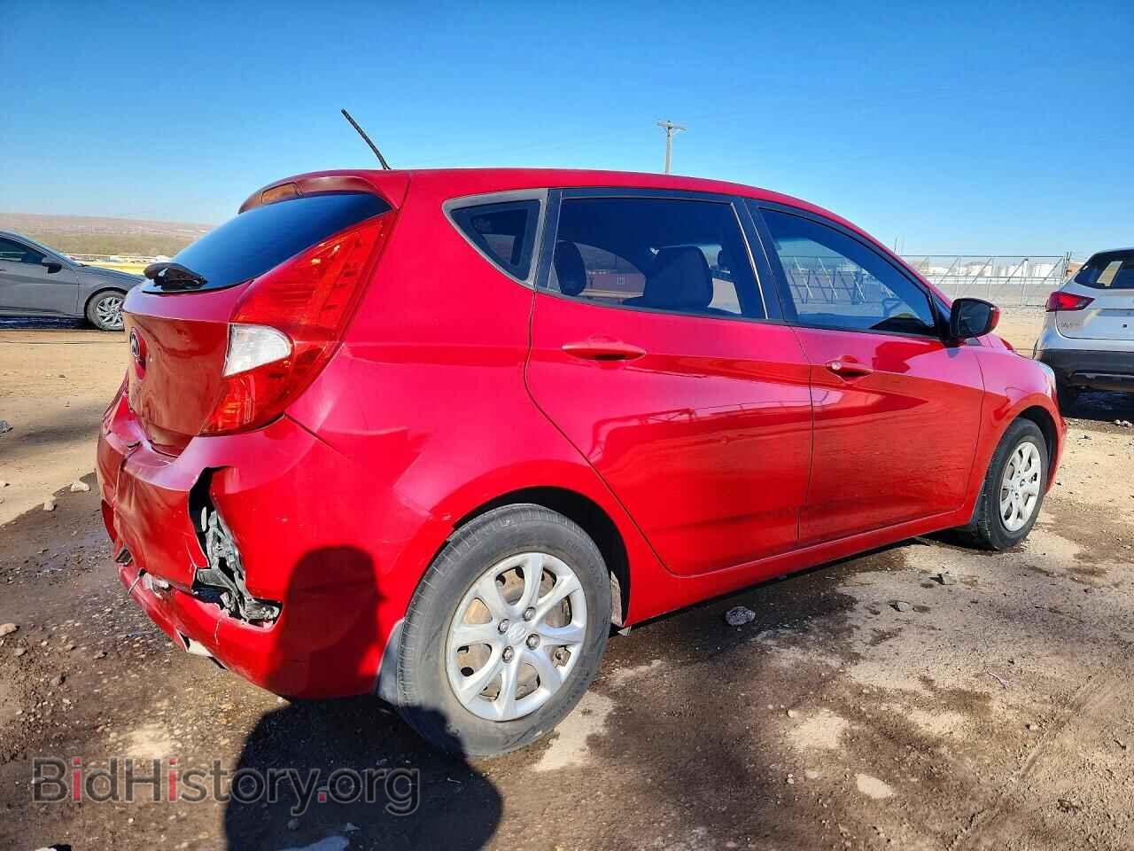 2013 HYUNDAI ACCENT - VIN: KMHCT5AE0DU083905 - Фото 3