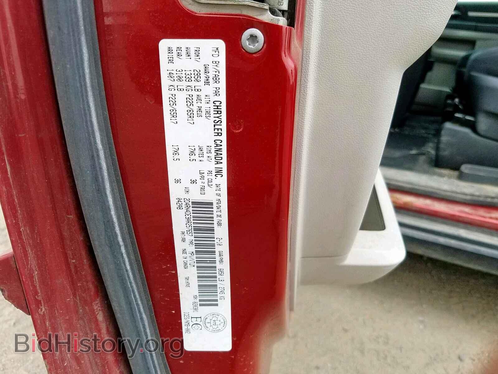 2010 DODGE GRAND CARA - VIN: 2D4RN4DE9AR257657 - Фото 10