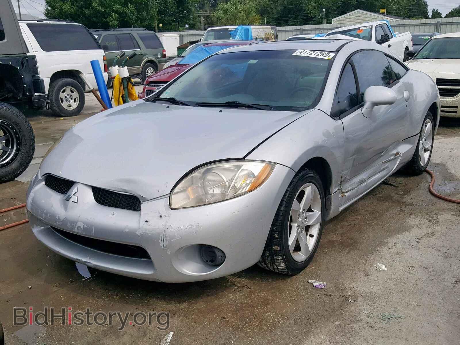2006 MITSUBISHI ECLIPSE - VIN: 4A3AK24F16E022834 - Фото 2
