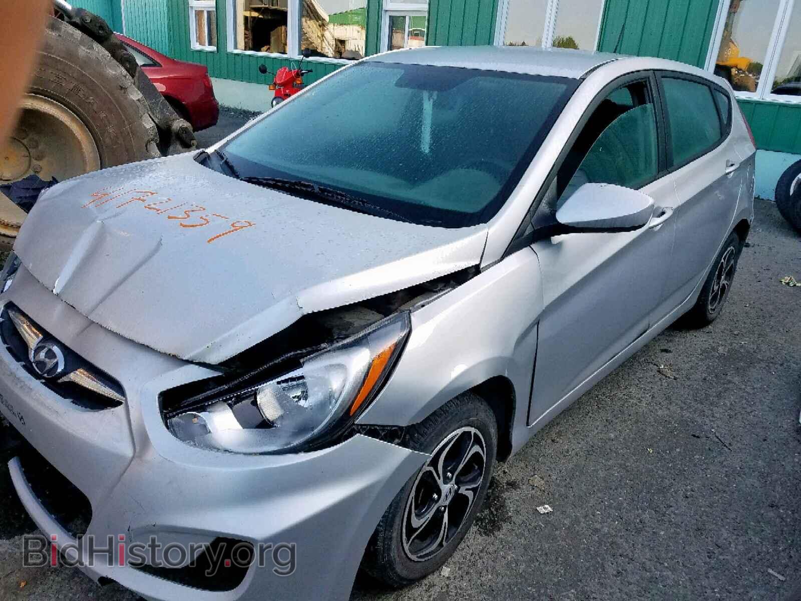 2014 HYUNDAI ACCENT - VIN: KMHCT5AE0EU148611 - Фото 2
