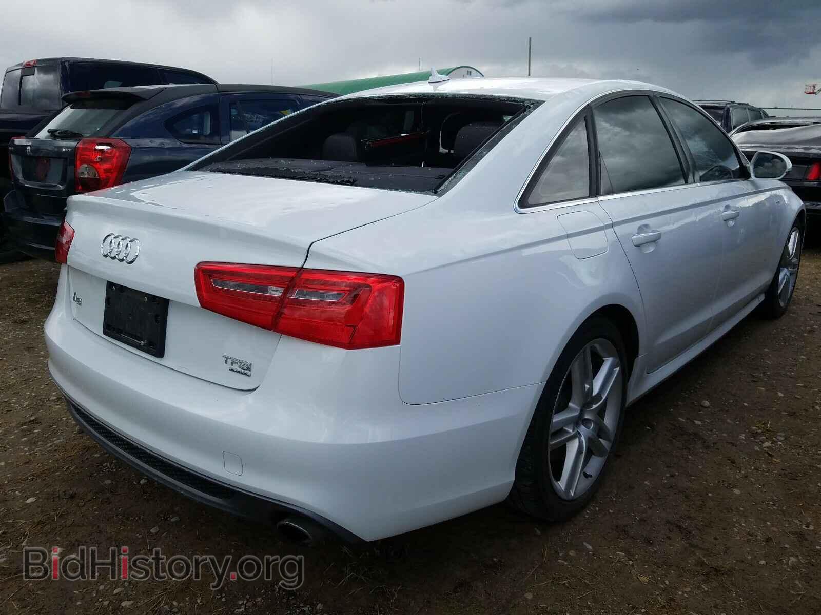 2014 AUDI A6 - VIN: WAUFFCFC3EN128333 - Фото 4