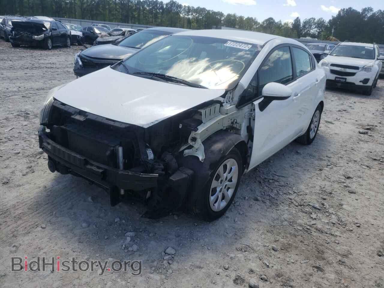2014 KIA RIO - VIN: KNADM4A36E6332564 - Фото 2