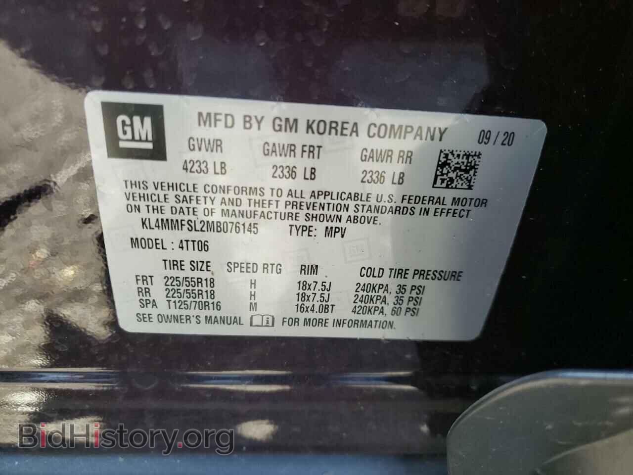 2021 BUICK ENCORE - VIN: KL4MMFSL2MB076145 - Photo 10