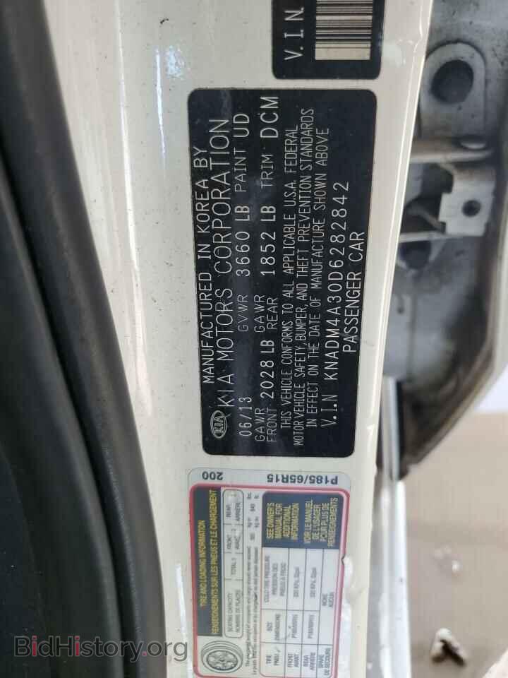2013 KIA RIO - VIN: KNADM4A30D6282842 - Фото 13