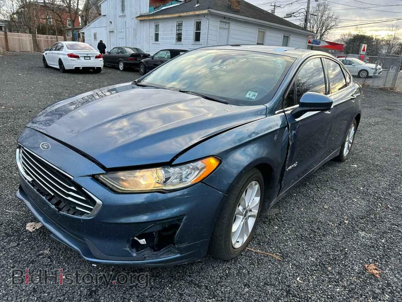 Фотография 3FA6P0LU9KR109764 - FORD FUSION 2019