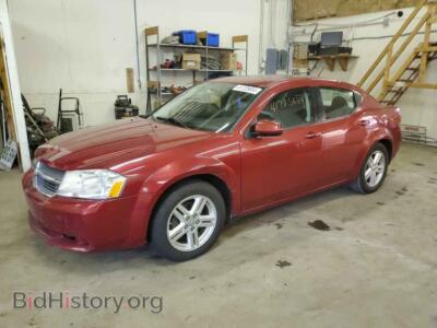 2010 Dodge AVENGER EXPRESS, красный — VIN 1B3CC1FB2AN199514, Copart