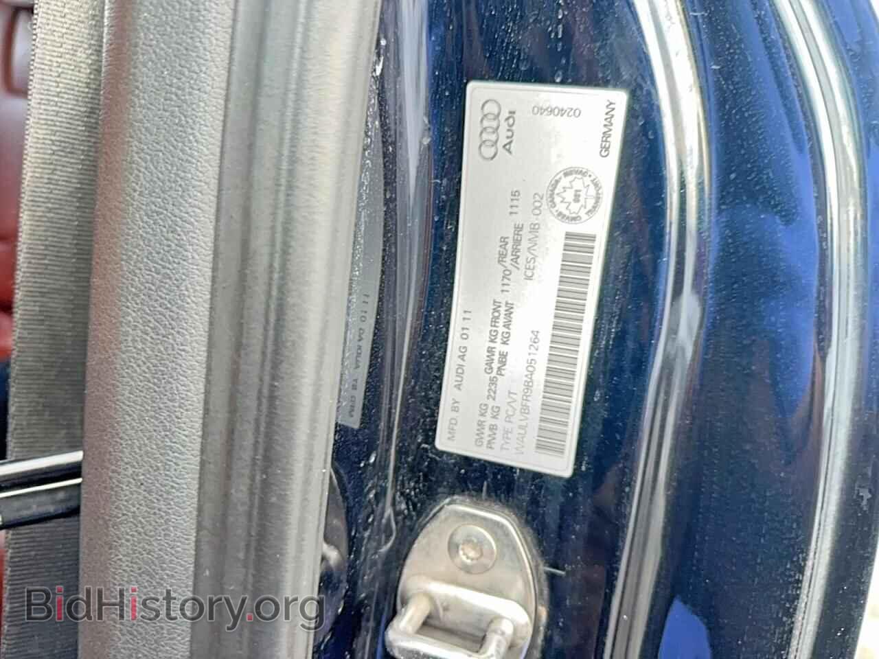 2011 AUDI S5/RS5 - VIN: WAULVBFR9BA051264 - Photo 10
