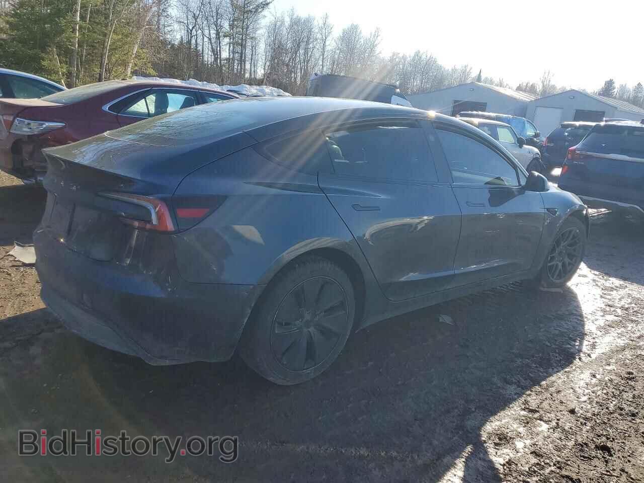 2024 TESLA MODEL 3 - VIN: LRW3E7FA6RC093865 - Фото 3