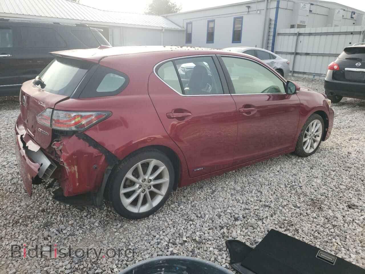 2011 LEXUS CT 200 - VIN: JTHKD5BH1B2045726 - Фото 3