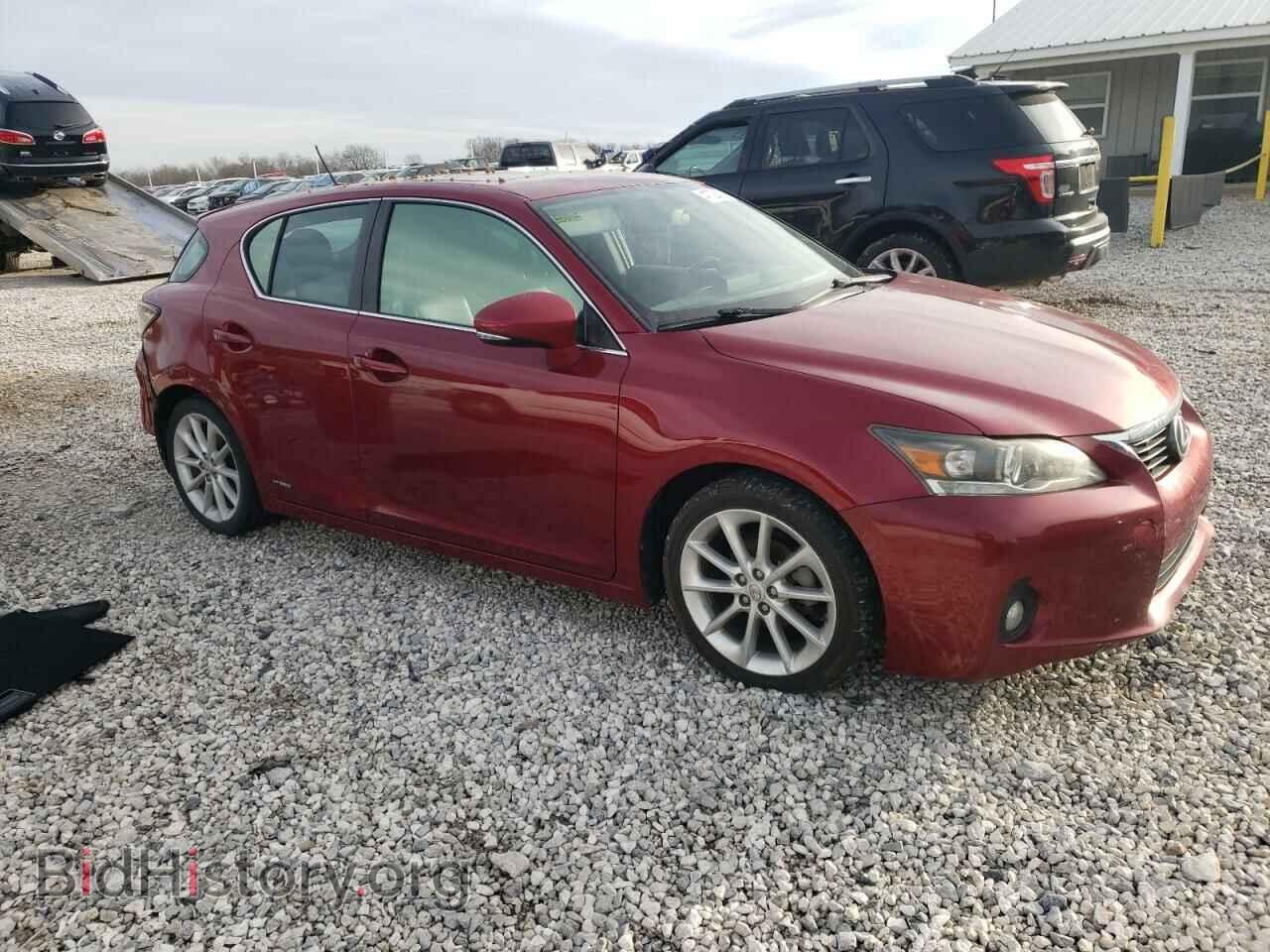 2011 LEXUS CT 200 - VIN: JTHKD5BH1B2045726 - Фото 4